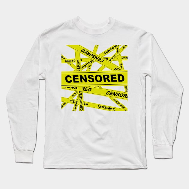 Censored stripes Long Sleeve T-Shirt by EagleFlyFree